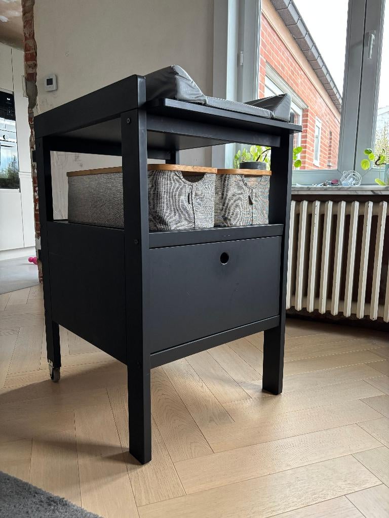 Pericles Luiertafel met lade, opbergmanden en kussen, Kinderen en Baby's, Ophalen, Gebruikt, Minder dan 75 cm, 70 cm of meer