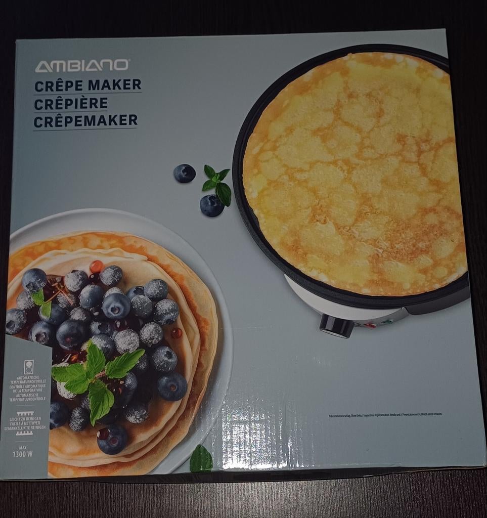 Ambiano Pannekoekenmaker - Nieuw, Ophalen of Verzenden, Nieuw