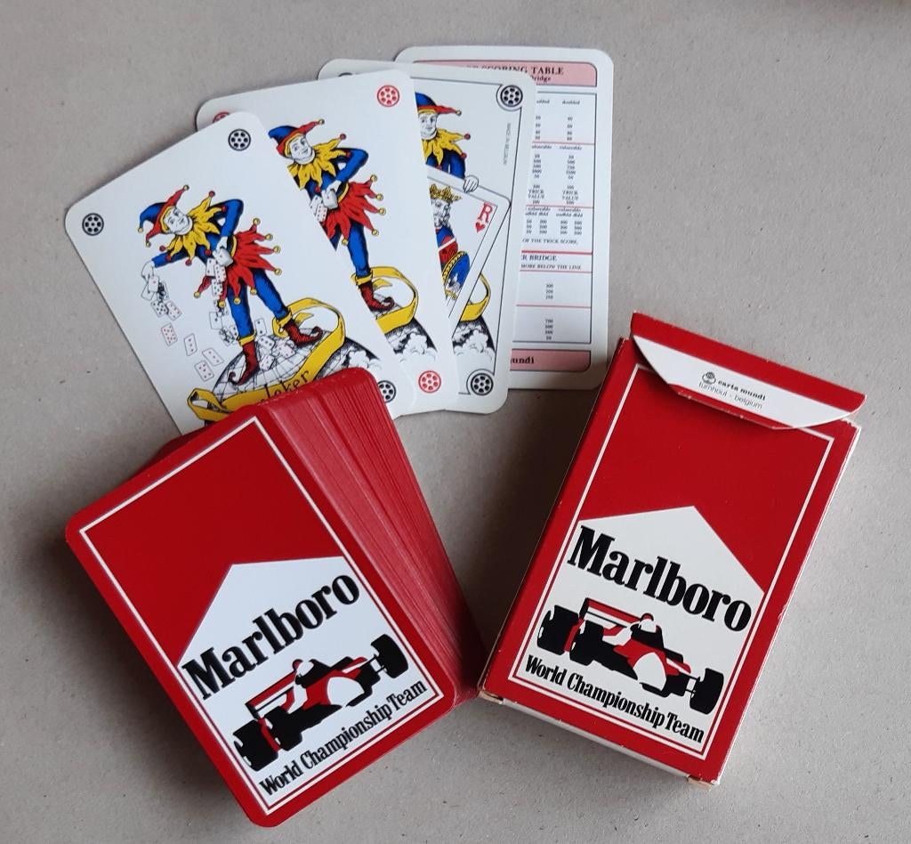 SPEELKAARTEN SIGARETTEN MARLBORO RECLAME TABAK TABAC., Verzamelen, Speelkaarten, Jokers en Kwartetten, Ophalen of Verzenden, Speelkaart(en)