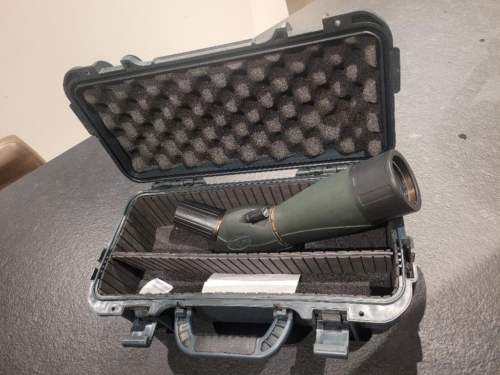 Hawke scope 20-60 x 60, Audio, Tv en Foto, Zo goed als nieuw, 20x of meer, Met hoes of tas, Porro (met knik)