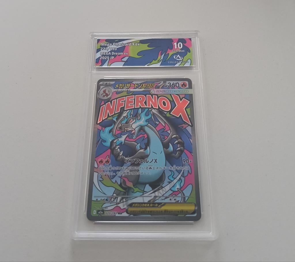 Pokémon Mega Charizard X ex 223/193 Japanse GM10-kaart, Ophalen of Verzenden