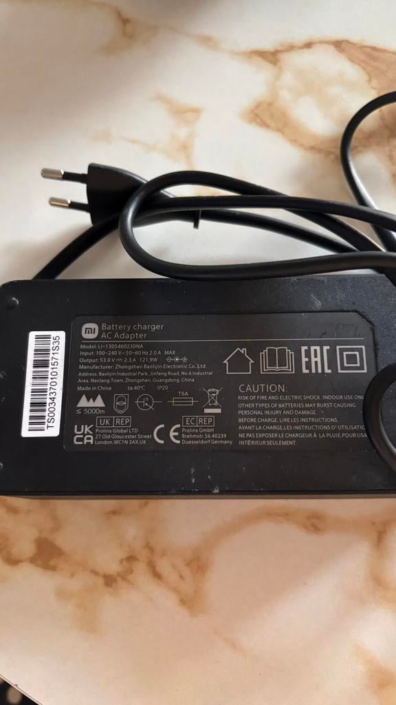 Oplader Xiaomi 4 ultra step, Ophalen, Zo goed als nieuw