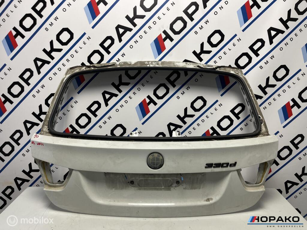 Kofferklep BMW 3 serie E91 station | Wit - Alpinweiss, Auto-onderdelen, Gebruikt, Achterklep, Einsteinlaan 5 rijswijk, Bmw
