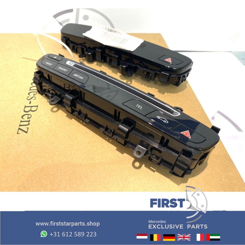 Radio knoppen alarmlicht schakelaar CD LADER Mercedes W205 W, Auto-onderdelen, Gebruikt, -, Ophalen of Verzenden, -