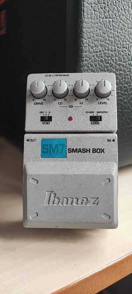 Ibanez SM7 Smash Box Tonelok SN00402340 Taiwan, Muziek en Instrumenten, Ophalen of Verzenden, Gebruikt, Delay of Echo