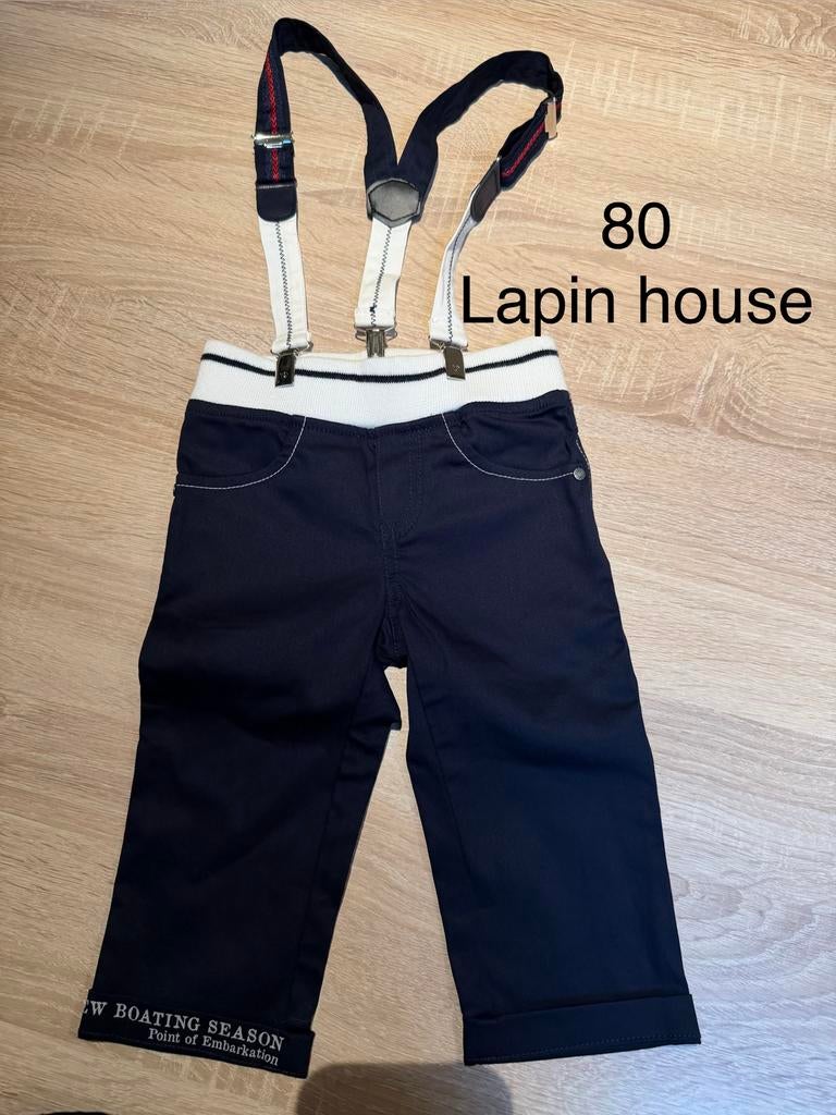 Broek met bretellen (nieuw) lapin house, Enlèvement, Comme neuf
