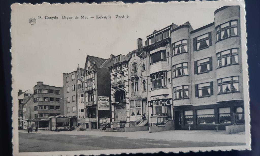 KOKSIJDE coxyde LA DIGUE ZEEDIJK, Ophalen of Verzenden