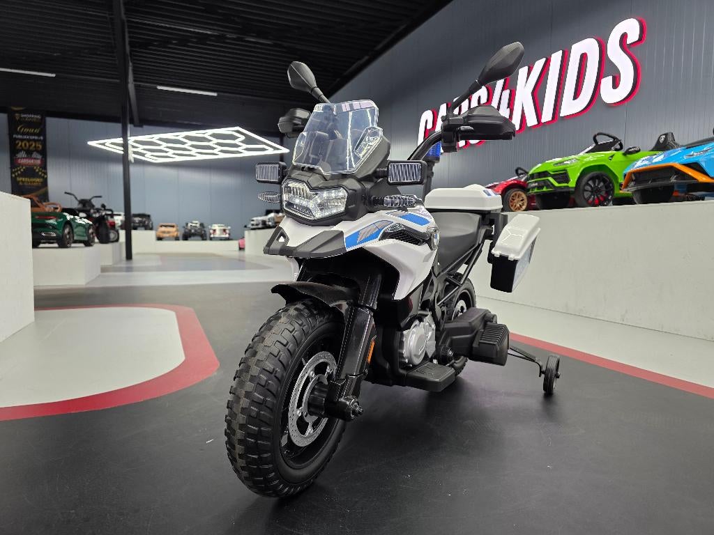 Kindermotor BMW F850 politie - rubberen banden - verlichting, Kinderen en Baby's, Speelgoed |Speelgoedvoertuigen, Ophalen of Verzenden