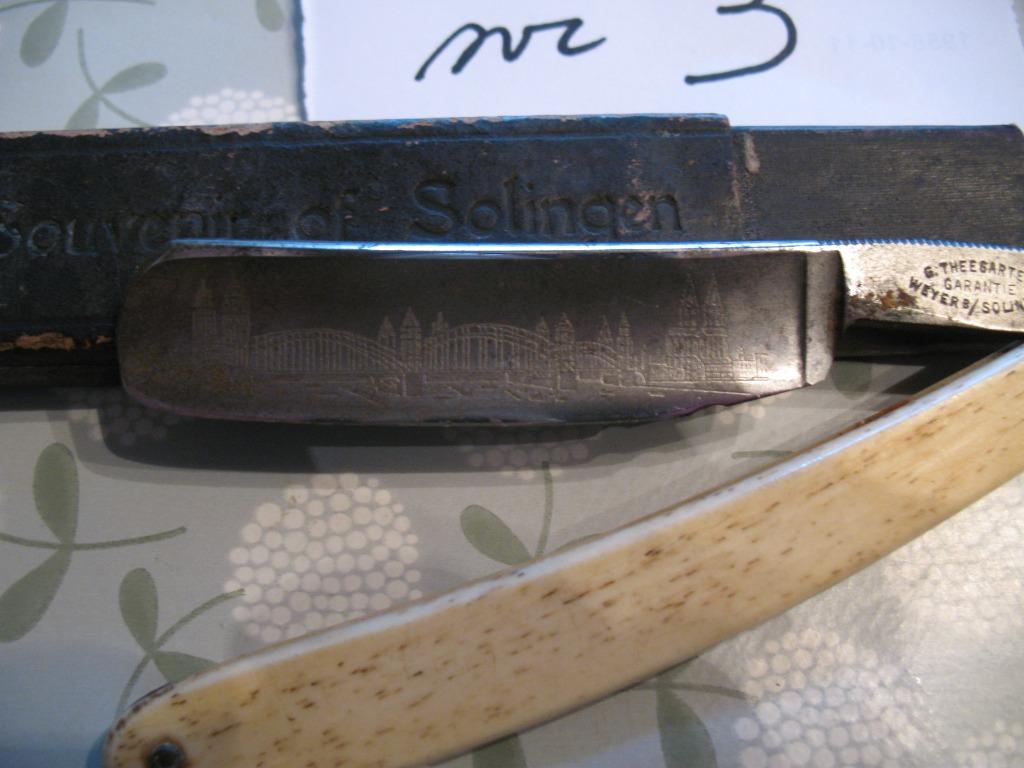 Rasoir allemand n 3 Solingen WO2, Collections, Objets militaires | Général, Enlèvement ou Envoi, Armée de terre, Autres types