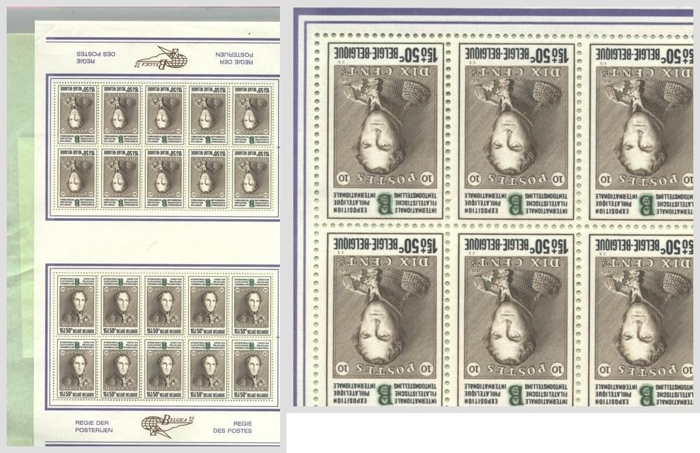 1972 Belgica Exposition '72, Envoi