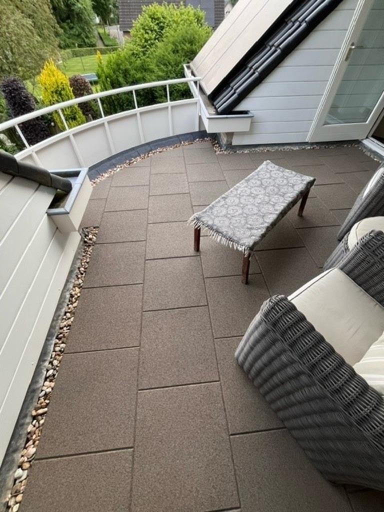 Rubber zandkleur tegels 50x50x3cm uniek en 100% Europees, Ophalen of Verzenden, Nieuw, Rubber, Terrastegels