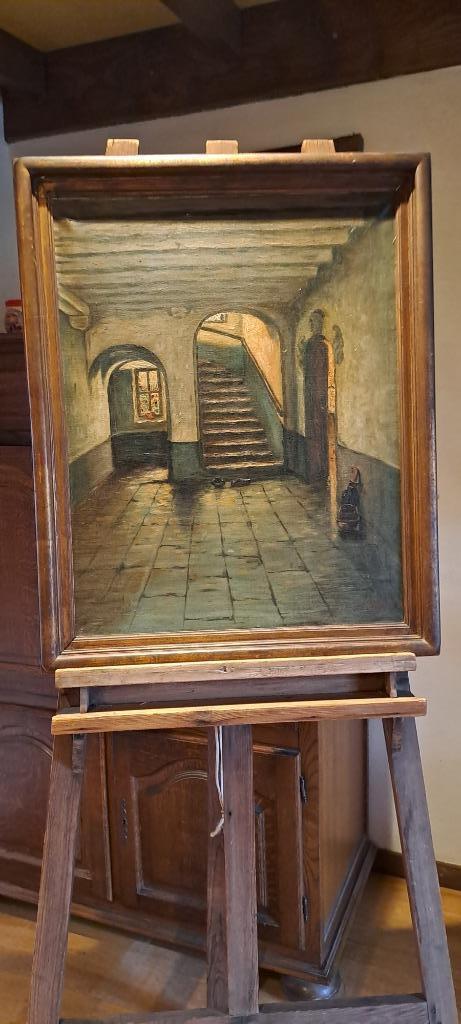 tableau peinture 1928, Antiquités & Art, Enlèvement