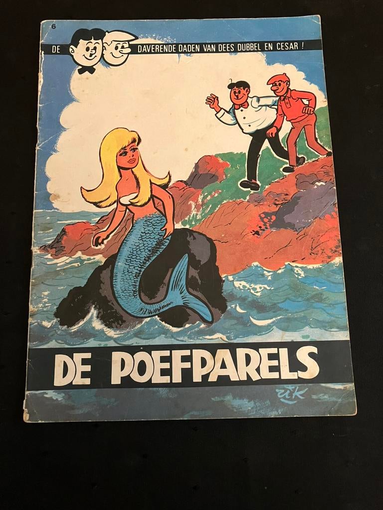 Dees Dubbel en Cesar nr 6 - De poefparels., Boeken, Stripverhalen, Eén stripboek, Rik Clément, Ophalen of Verzenden, Zo goed als nieuw