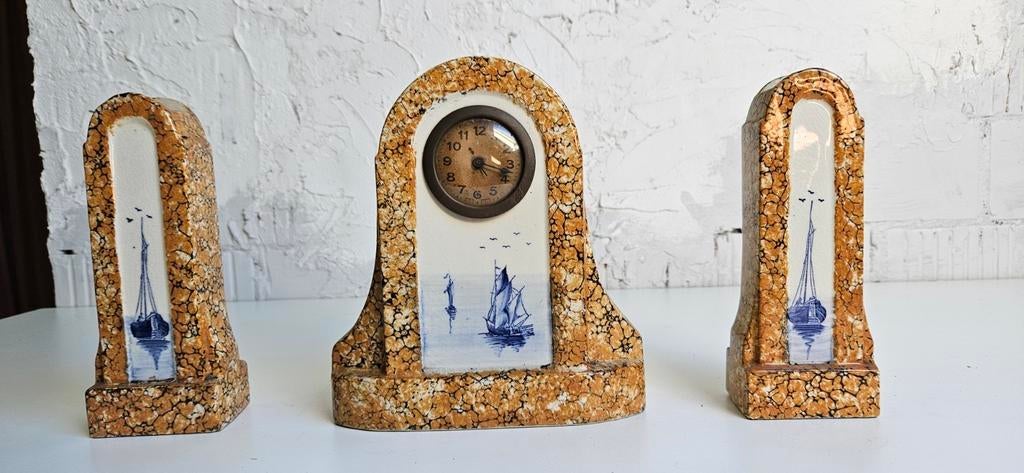 zeer oude klok met marmer, Enlèvement ou Envoi