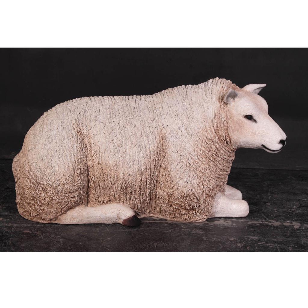 Texelaar Lying Down – Schaap beeld Lengte 102 cm