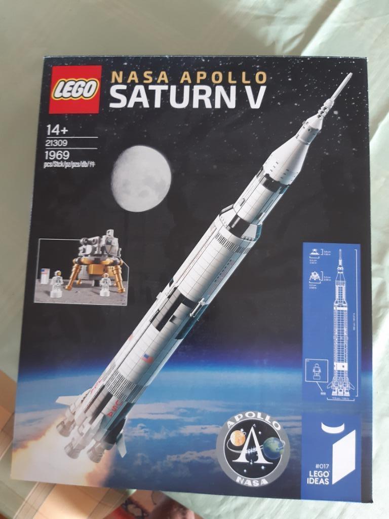 Lego 21309 Nasa Apollo Saturn v, Ophalen, Zo goed als nieuw