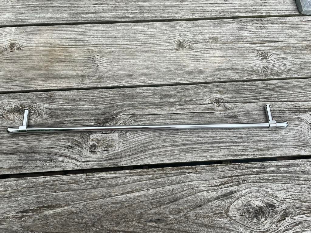 Handdoekenrek in chroom, Ophalen of Verzenden, Gebruikt, Overige kleuren, Handdoekenrek