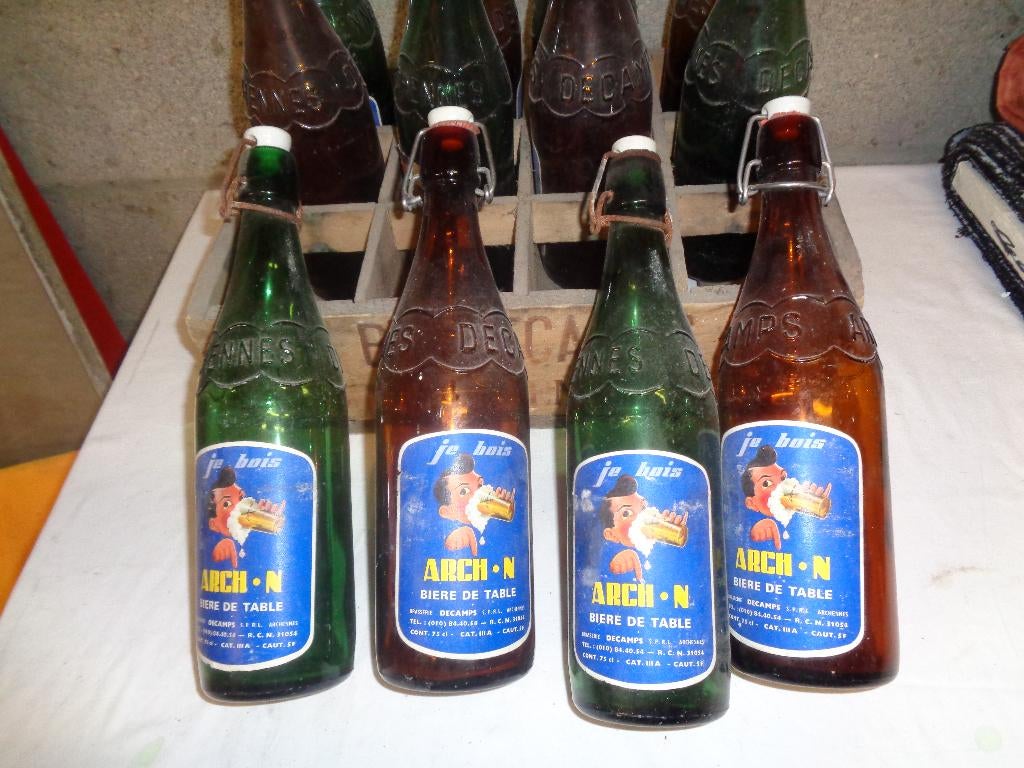 bac de bieres pour collectionneur, Enlèvement