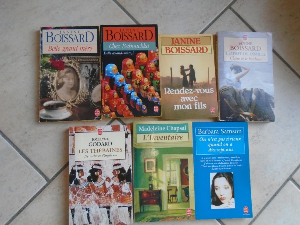 7 ROMANS"LIVRE DE POCHE/1+1 GRATUIT, Enlèvement ou Envoi, Utilisé, LIVRE DE POCHE, Reste du monde