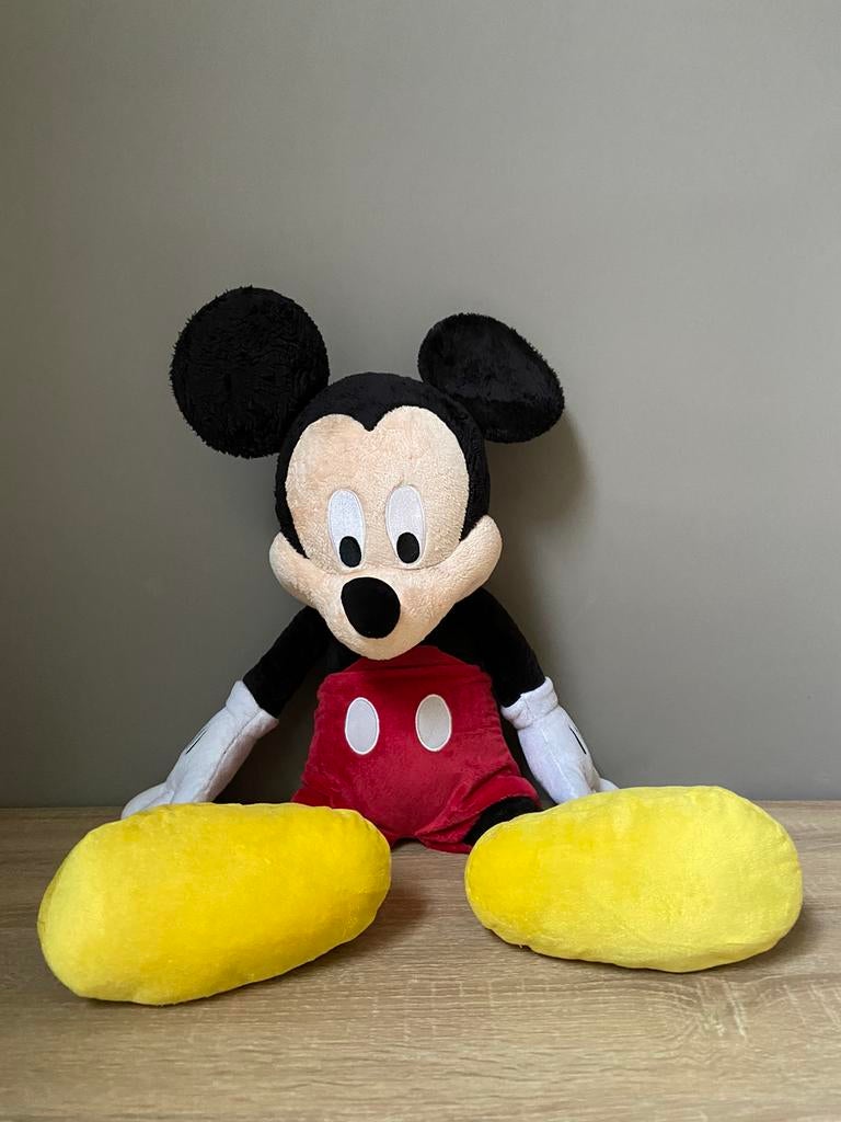Grande Peluche Mickey (+/- 60 cm) - 17€, Comme neuf