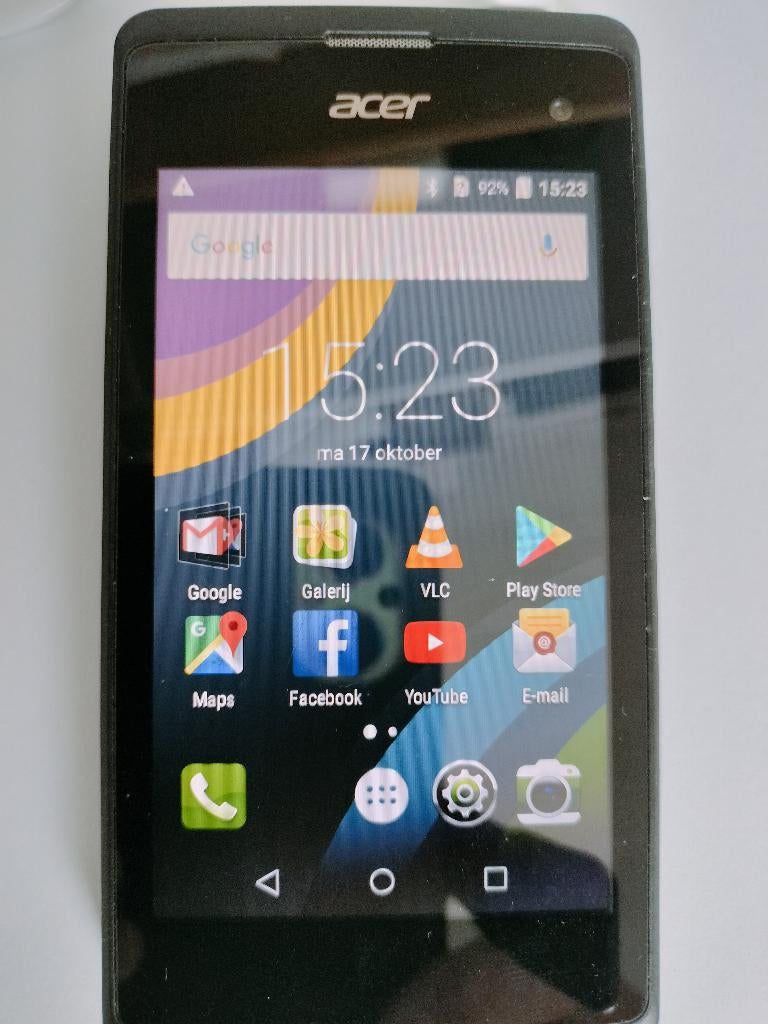 GSM ACER Z220, ANDROID, DOUBLE SIM, 4 POUCES, Enlèvement ou Envoi, Utilisé, Sans simlock