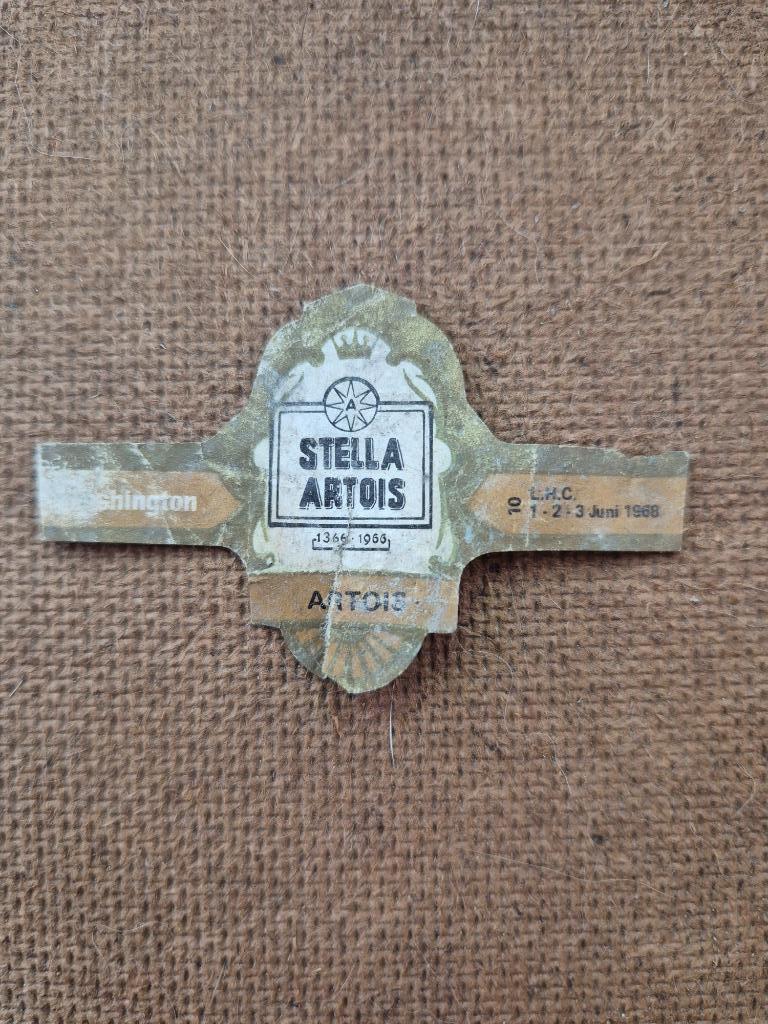 Bague à cigare Stella Artois, Enlèvement ou Envoi, Utilisé, Autres types, Stella Artois