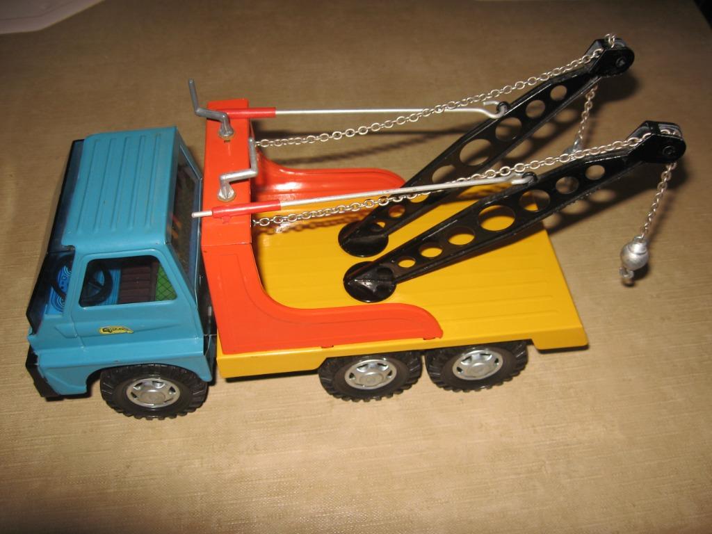 retro metalen takelwagen Gozan, Ophalen, Zo goed als nieuw