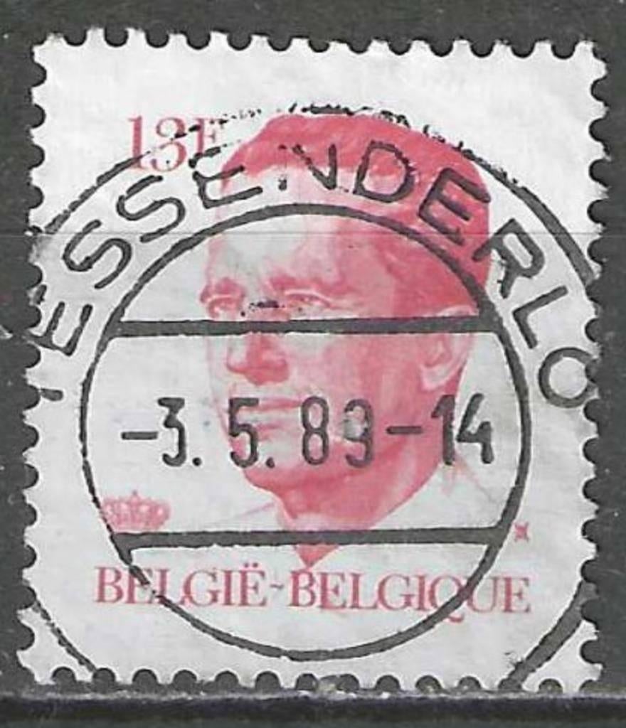 Belgie 1986 - Yvert 2202 /OBP 2203 - Koning Boudewijn (ST), Verzenden, Gestempeld, Gestempeld, Koninklijk huis