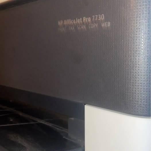 Hp Office Jet Pro 7730, Informatique & Logiciels, Imprimantes, Comme neuf, All-in-one, Imprimante à jet d'encre, Fax, Impression couleur