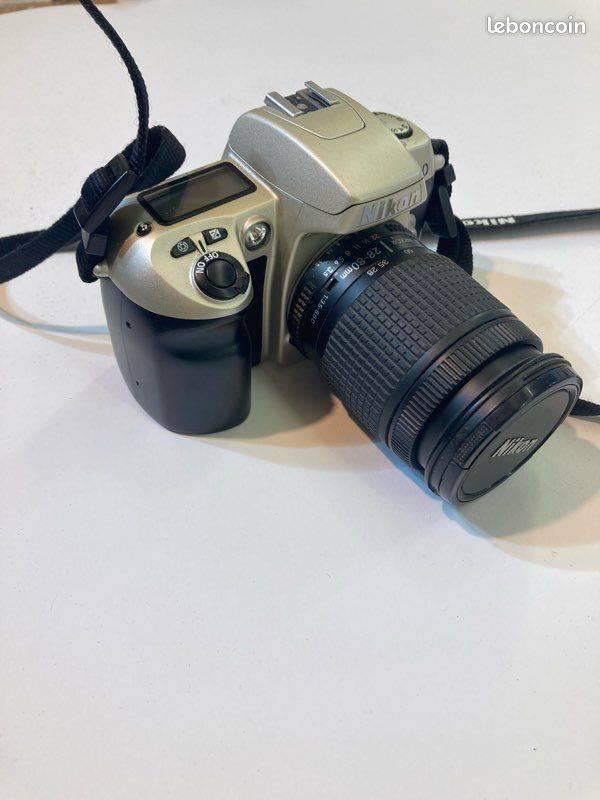 Nikon F60 + objectif 28-80, Enlèvement ou Envoi, Utilisé, Reflex miroir, Nikon