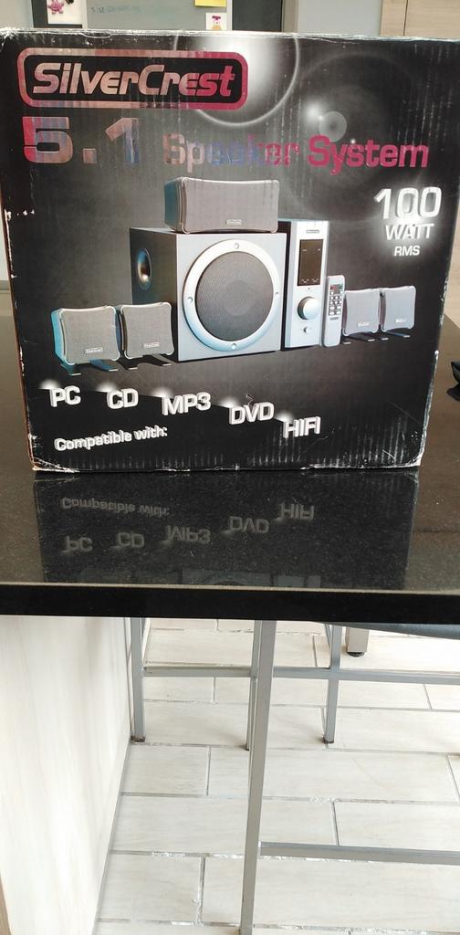 Silver Crest home cinema-set nooit uitgepakt NIEUW, Ophalen
