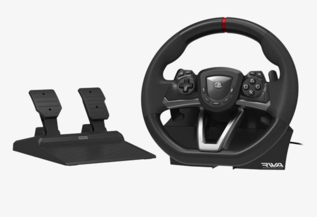 Volant PS4/PS5 Hori + pédalier – bon état, Enlèvement, Comme neuf