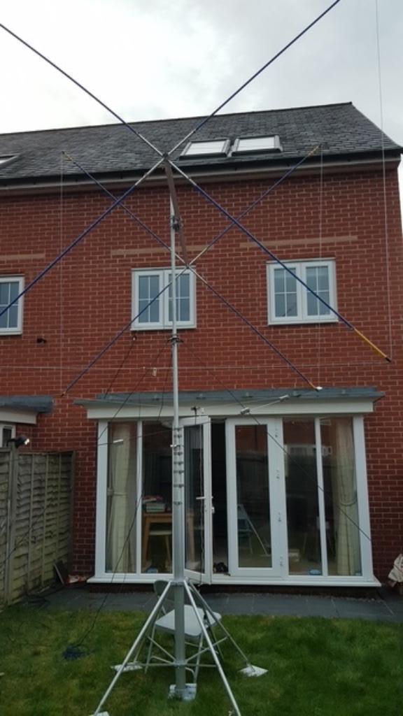 28 Mhz 2 elm Quad ligt model, Telecommunicatie, Antennes en Masten, Nieuw, Antenne, Verzenden