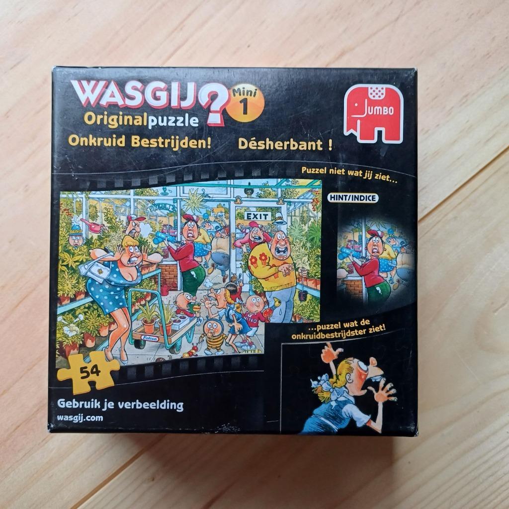 puzzel Wasgij? "Onkruid bestrijden !", Ophalen of Verzenden, Minder dan 500 stukjes, Gebruikt, Legpuzzel