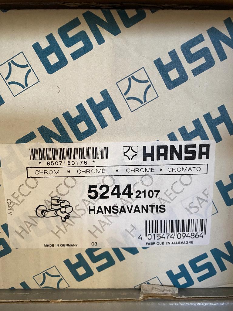 Badkraan Hansa, Ophalen, Nieuw, Chroom, Bad