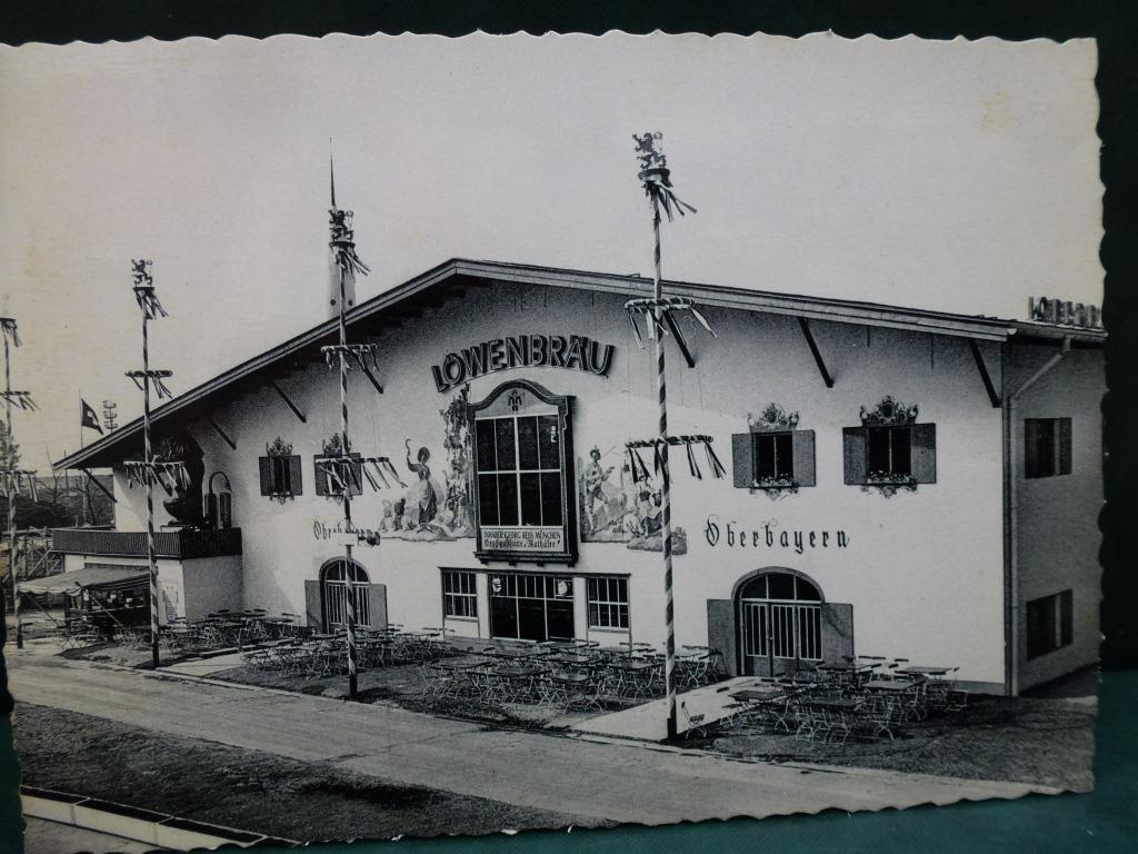 Grossgaststätte Oberbayern à l'Expo Bruxelles 1958, Collections, Enlèvement ou Envoi, 1940 à 1960, Non affranchie
