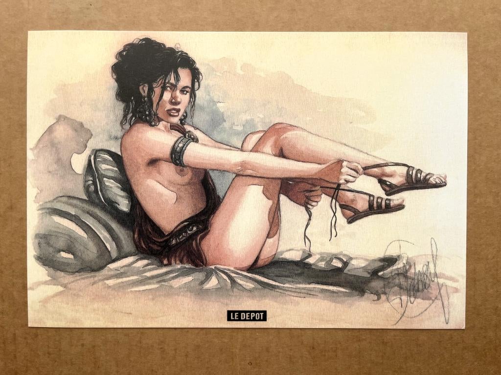 Murena - Ex-libris - Les sandales - Le Dépôt - Delaby, Livres, BD, Envoi