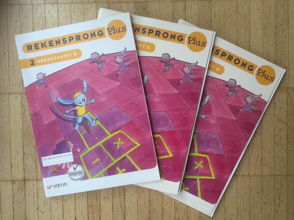 3 nieuwe werkschriften Rekensprong plus 2de leerjaar, Boeken, Schoolboeken, Wiskunde A, Nieuw, Ophalen of Verzenden, Van In