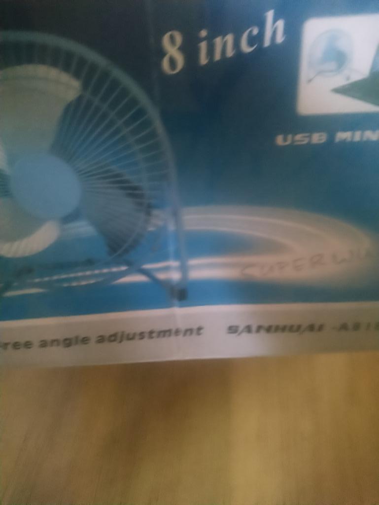 Usb mini ventilateur Sanhuai -A818, Electroménager, Ventilateurs, Enlèvement ou Envoi, Comme neuf, Autre
