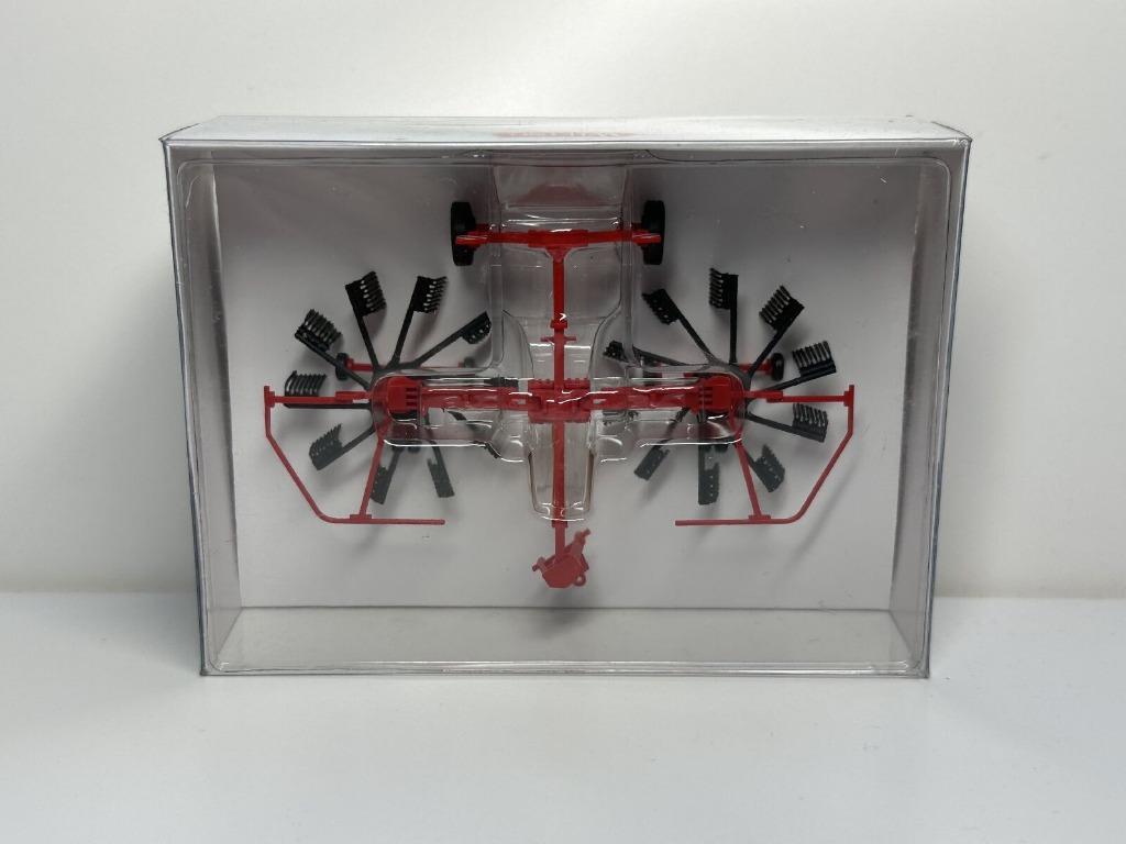 Engin Agricole Andaineur 2 Rotors 1/87 HO WIKING Neuf+Boite, Enlèvement ou Envoi, Neuf, Grue, Tracteur ou Agricole, Wiking