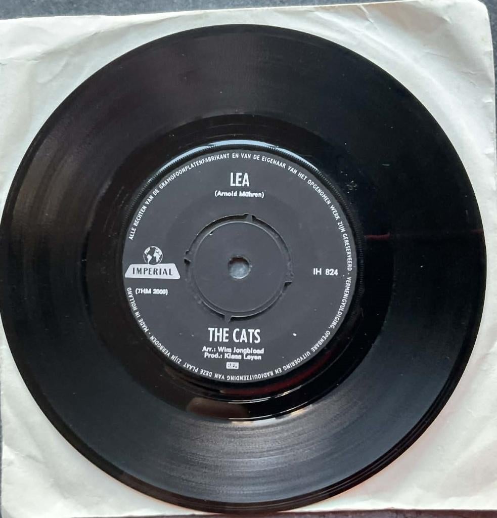 The Cats "Lea", Cd's en Dvd's, Vinyl Singles, Ophalen of Verzenden, Gebruikt, Overige genres, Single