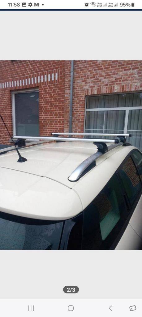Barre de toit pour renault, Enlèvement, Comme neuf