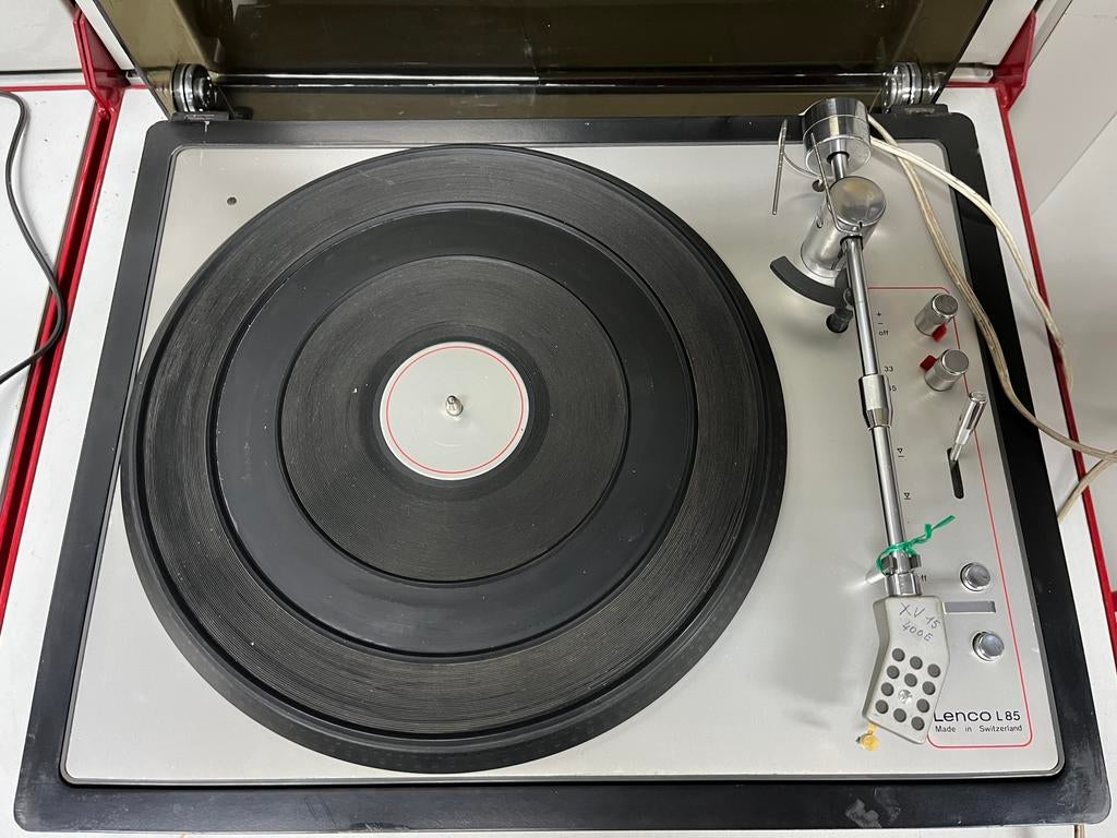 Platine Vinyle Vintage Lenco L85 - Cellule Pickering, Enlèvement, Utilisé
