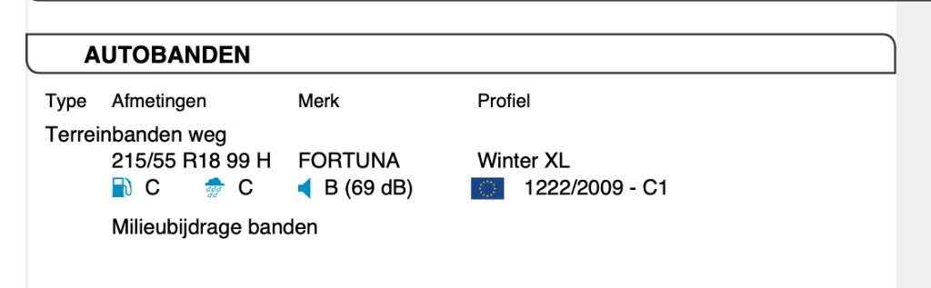 215/55 R18 99H FORTUNA Winter XL 4x, Autos : Pièces & Accessoires, Pneus & Jantes, Neuf, Véhicule de tourisme, Enlèvement, Pneus hiver