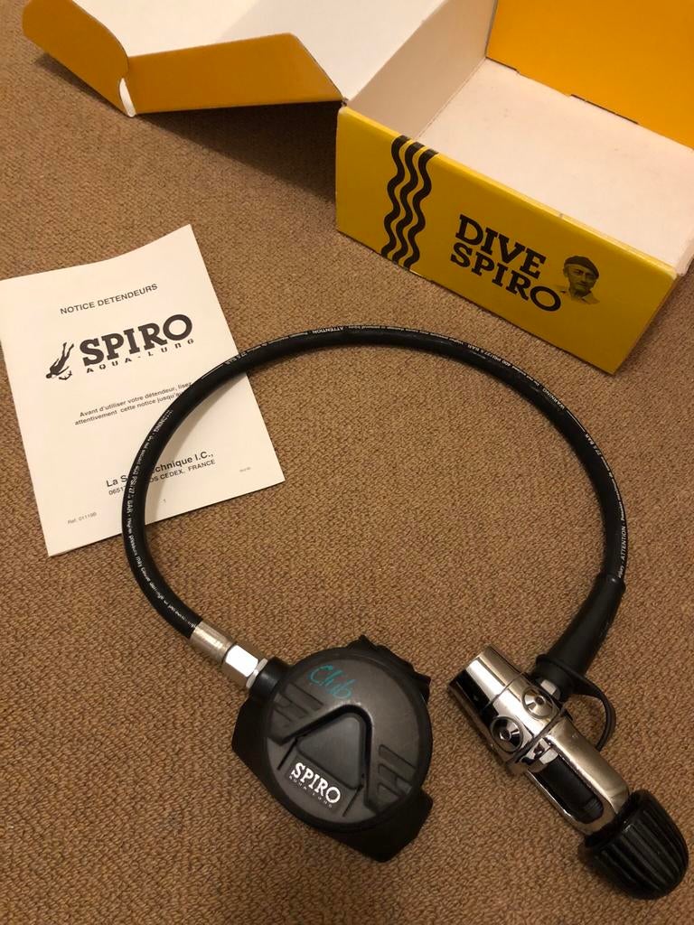 Détendeur de plongée vintage spirotechnique Club XL de 1991, Enlèvement ou Envoi