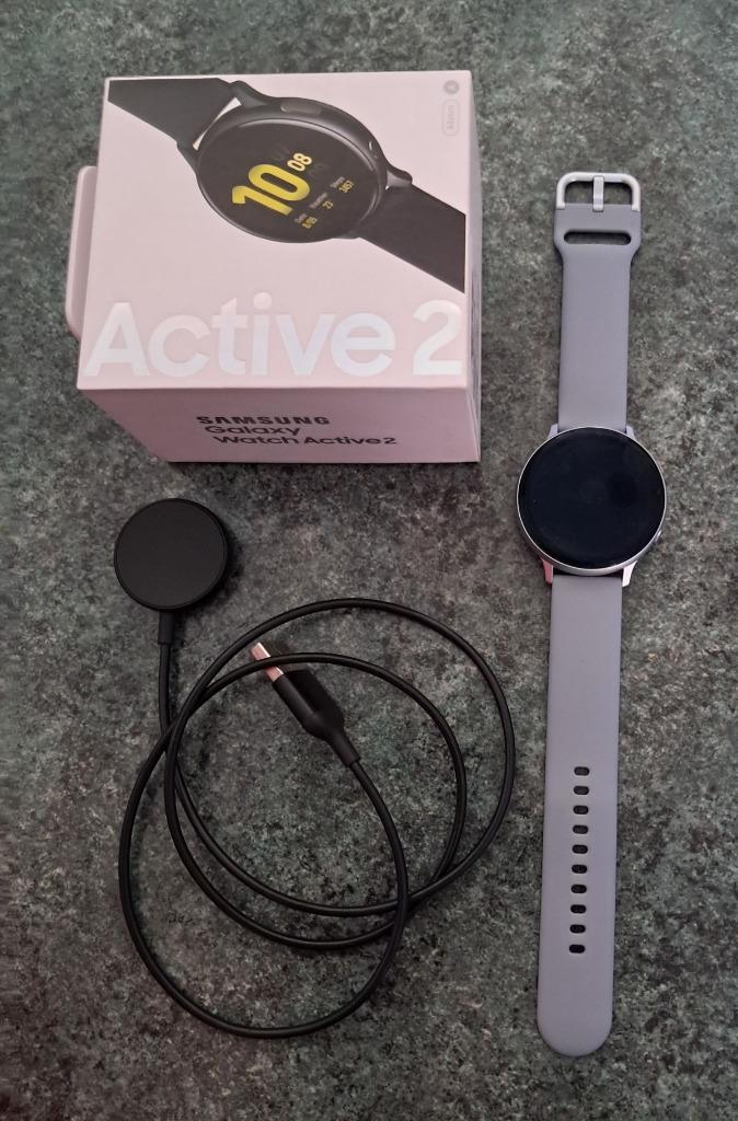 Montre connectée Samsung Galaxy Watch Active 2 grise super, Enlèvement ou Envoi, GPS, Android