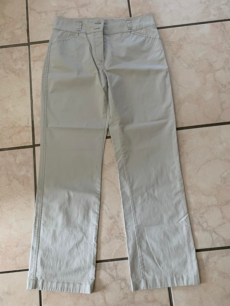 Elastische broek Rosner 38 licht grijs als nieuw, Ophalen of Verzenden