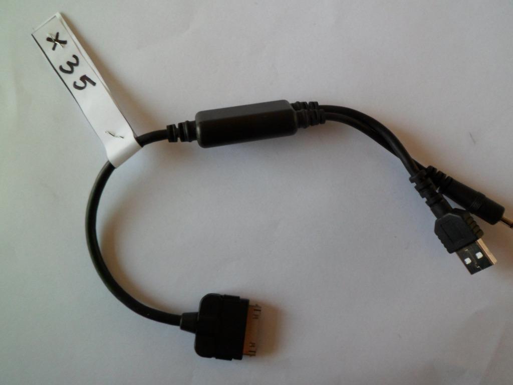 iPod, câble iPhone, adaptateur 30 broches, entrée USB AUX 04, Enlèvement, Comme neuf