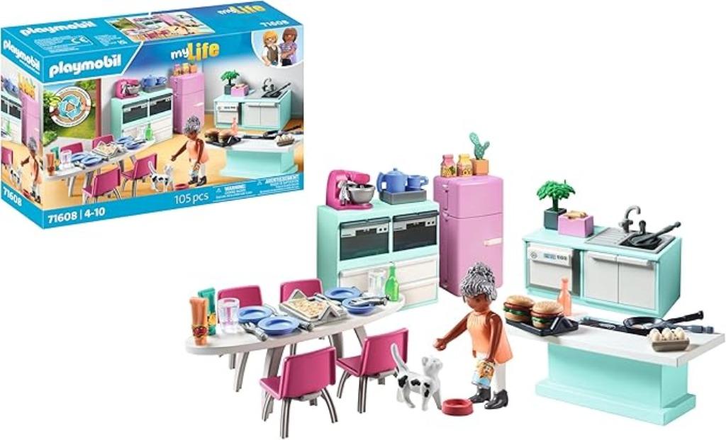 Cuisine PLAYMOBIL avec îlot LIVRAISON GRATUITE