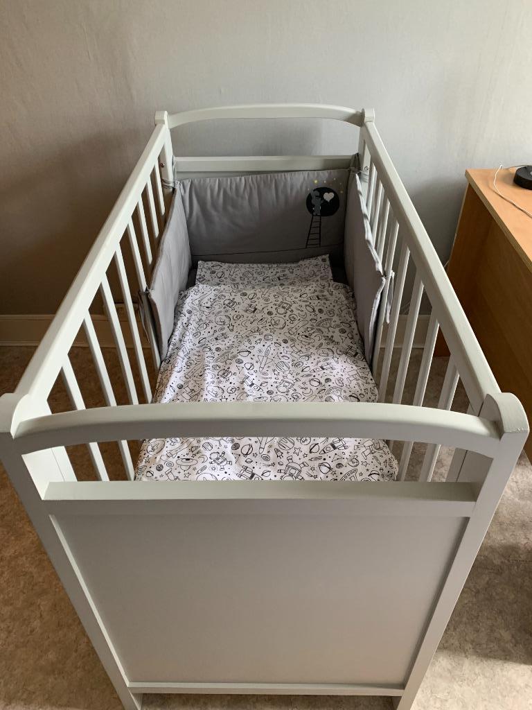 lit cage complet +++++, Enlèvement, Comme neuf, Lit